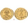 II. Constans (641-668) solidus Konstantinápoly
